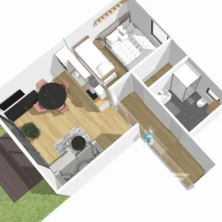 Heimbi-home No 4 I 2-4 Personen I Familienfreundlich I Garten I Naehe Europapark I Parkplatz Und E-ladestation شقة *